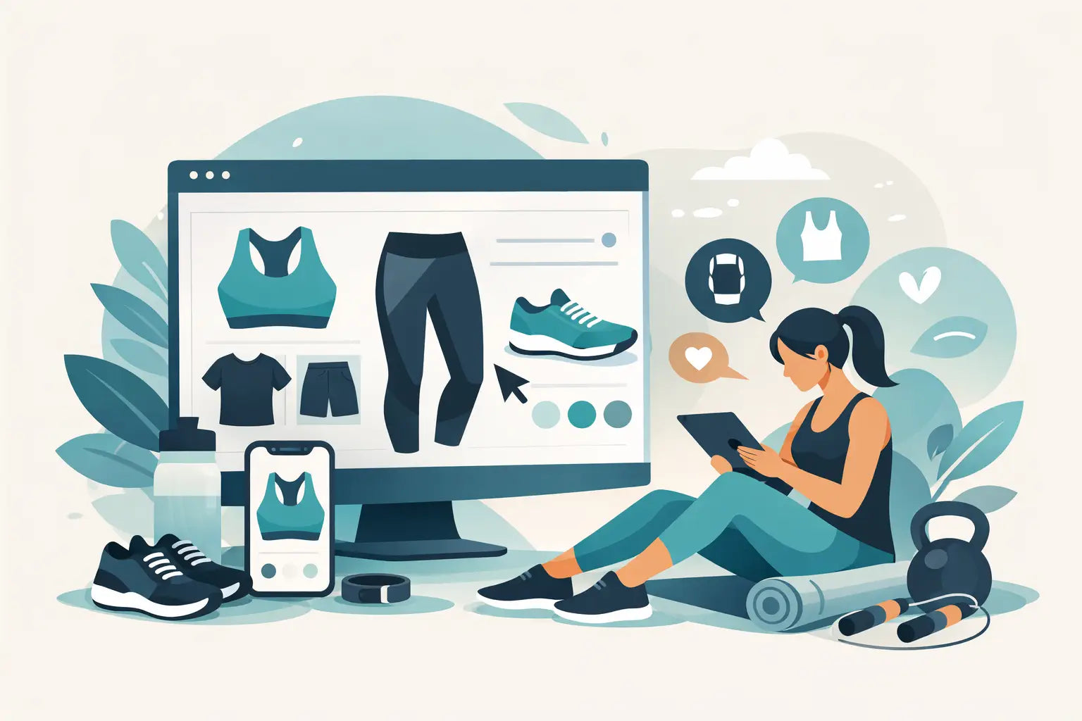 Sport Outfit online zusammenstellen für dein Training