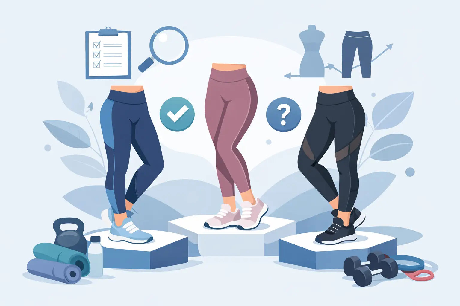 Beste Leggings für Fitness richtig wählen